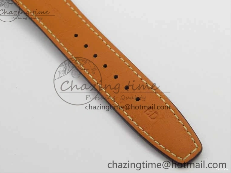 MIROTIME 0101 Portugieser Chrono  42 IW390406 RG ZF 1:1 Best Edition Blue Dial on Brown Leather Strap A Durable 7129